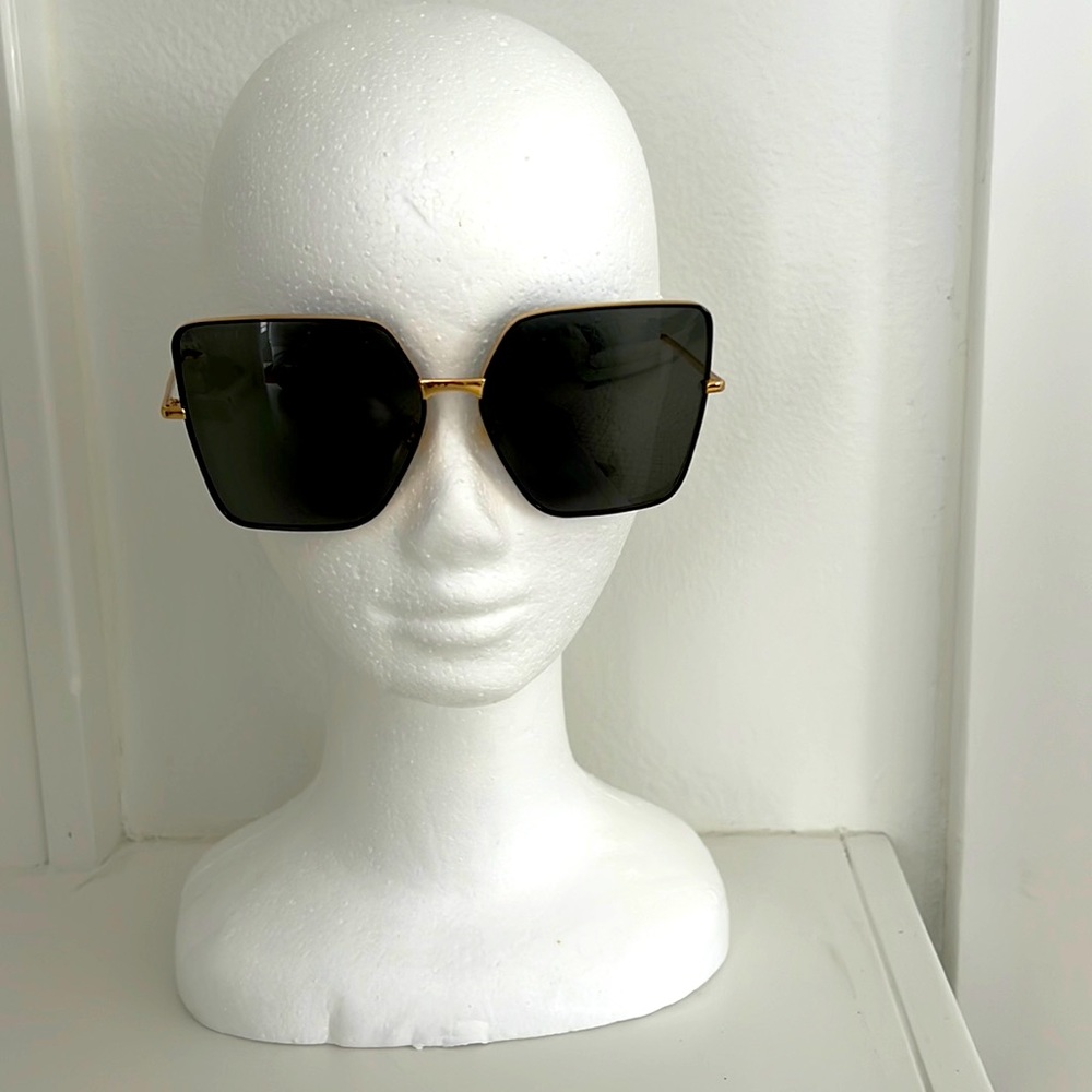 Gucci Square Metal Sunglasses